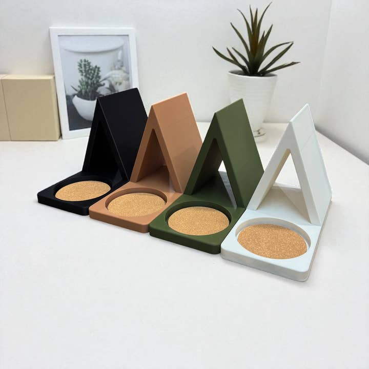 Book Stand Place Holder with Coaster for wholesale by Twisted Layers