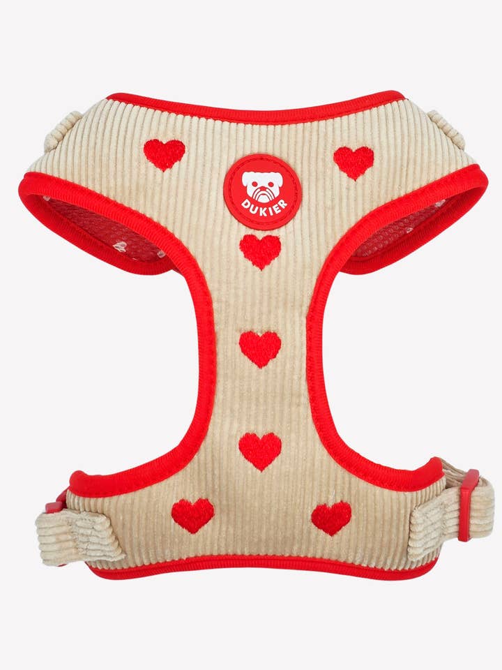ADJUSTABLE DOG HARNESS LOVE for wholesale by Dukier