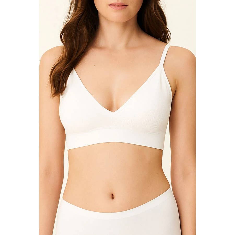 Paperdoll – wholesale Bralette – Women's – Wireless Design with Removable Pads Seamless Bra2