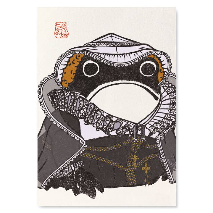 MARIA, KONINGIN VAN SCHOTLAND EZEN FROG: kunstafdruk voor wholesale door Ezen Trade