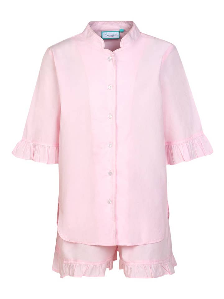 Slaapset met mandarijnkraag voor dames voor wholesale door Carvalho Couture