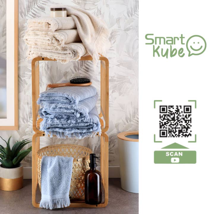 Smart Kube Natural Bamboo – 13" (1 Cube ) for wholesale on Faire7