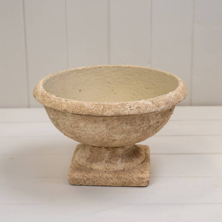 Urn Clay Cement Pot for wholesale by Satchville