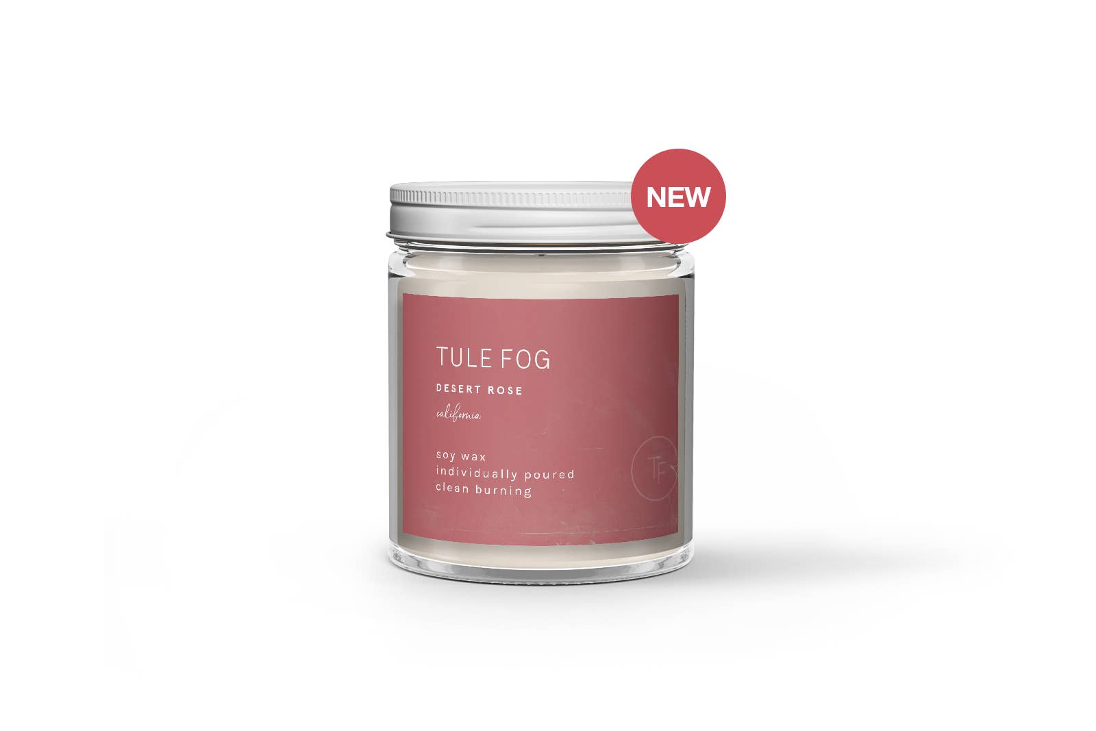Tule Fog Candles - Wholesale Jar/Filled Candle - Desert Rose Soy Candle Mini 3.5oz