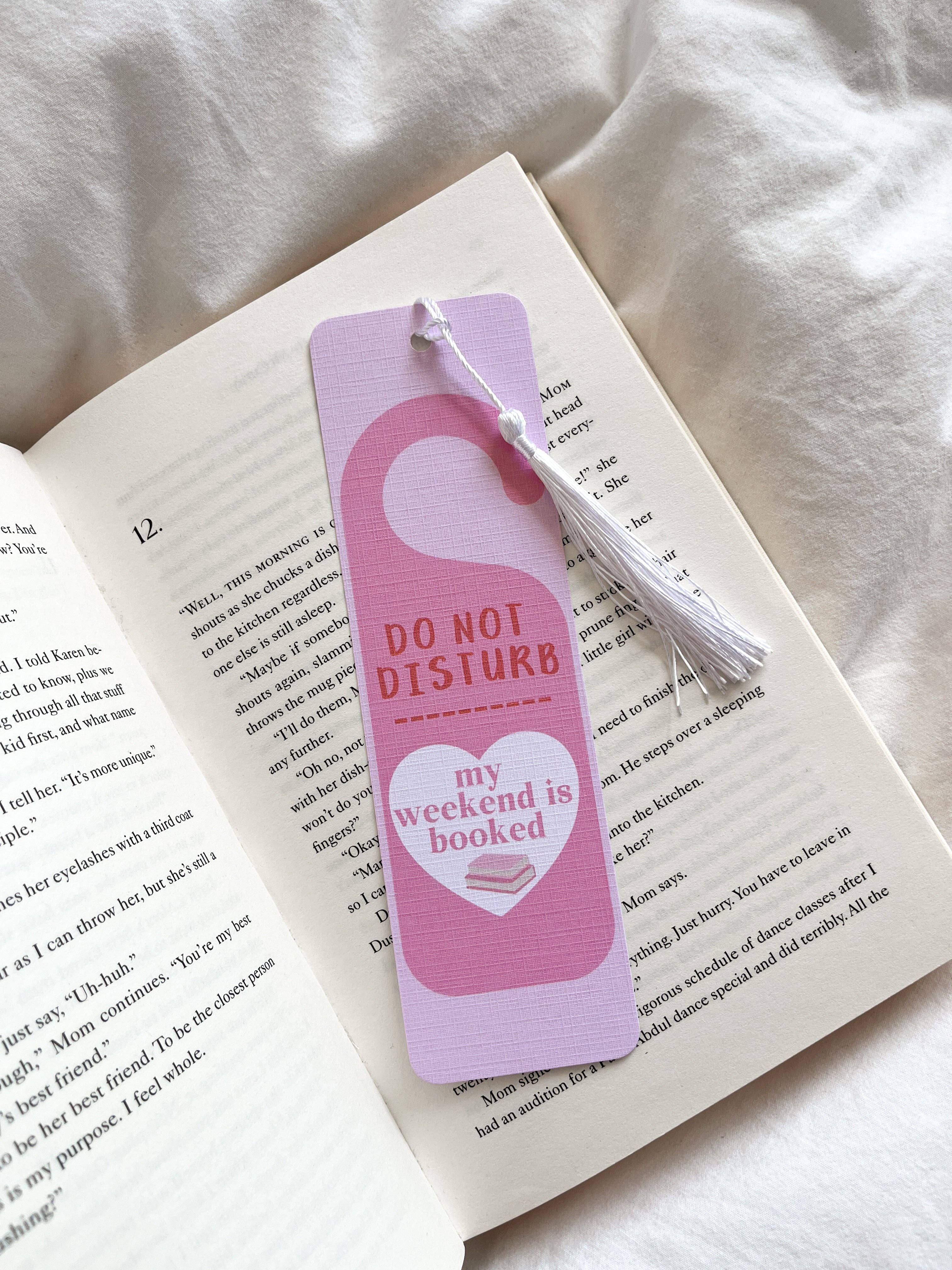 Fleurs on Sunday - Wholesale Bookmark - Do Not Disturb Bookmark Series | Cute Romantic Bookmarks8