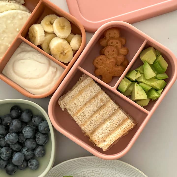 Caja bento de silicona | lonchera para niños pequeños y adultos para venta al por mayor de Oalalax Bebe