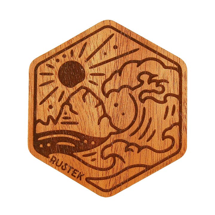 North Coast - Adesivo legno per la vendita all'ingrosso da parte di Rustek Collective