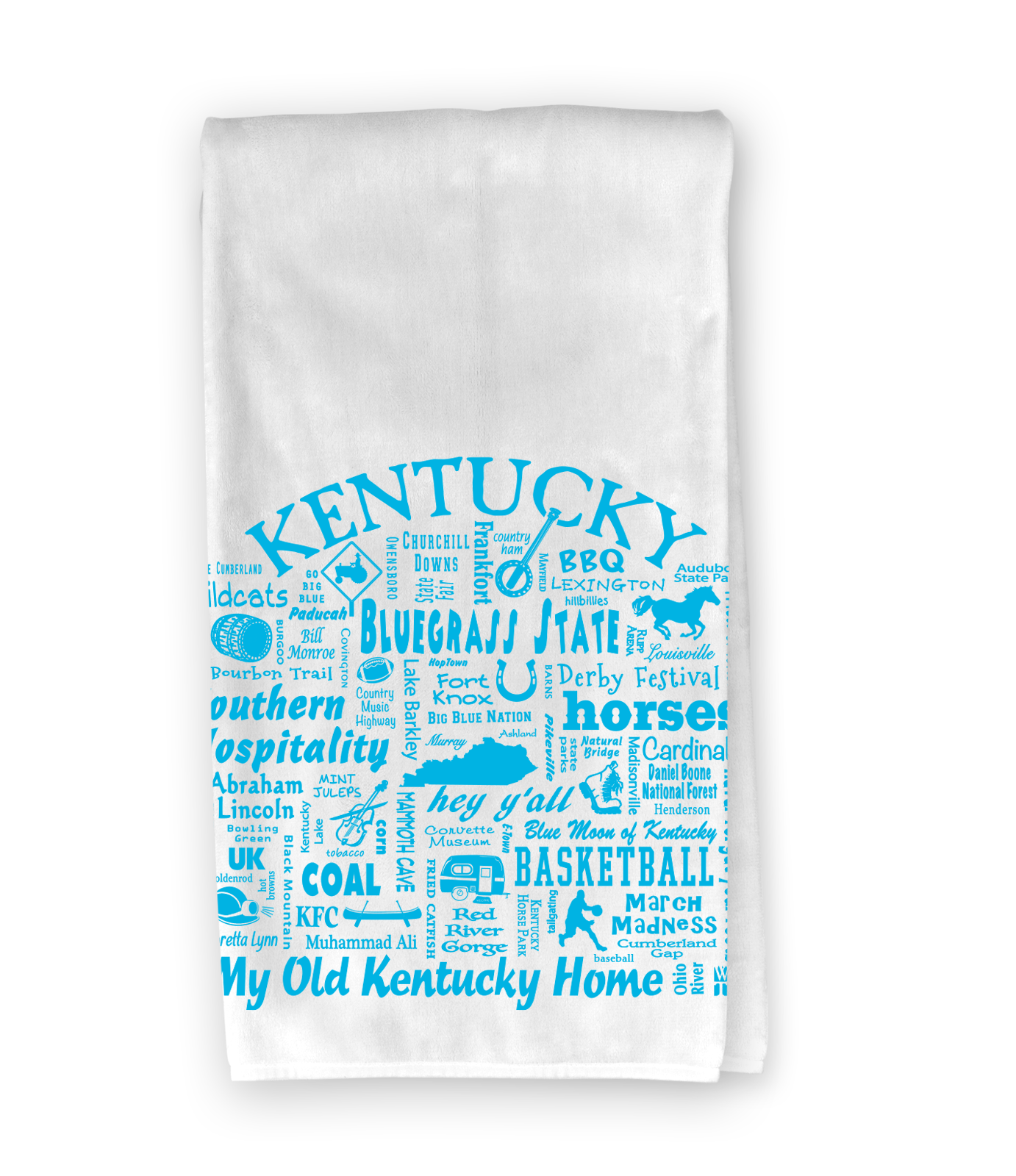 The Buffalo Works - Wholesale Tea Towel - Kentucky Destination Kitchen Towel - Where Life Takes You3