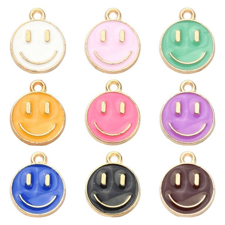 SMILEY - Charms para pulseras para venta al por mayor de Mack & Rex