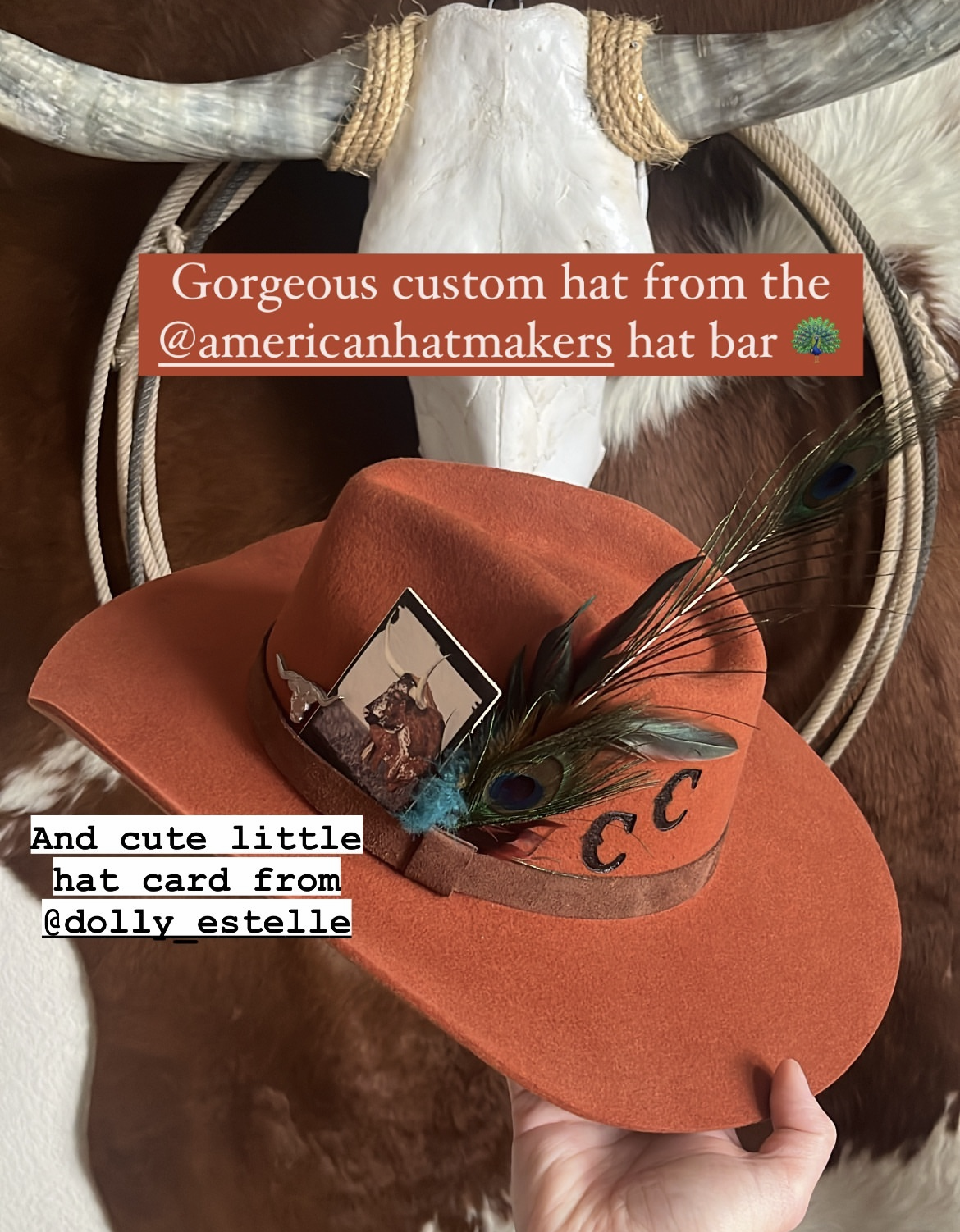 DOLLY ESTELLE - Wholesale Hat Accessory - Women's - Leather Hat Card - Rojo 2.03