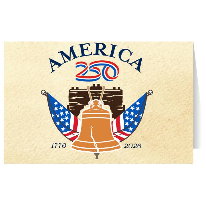 Cartes de correspondance Liberty Bell America250™ pour la vente par Nelson Gifts Wholesale