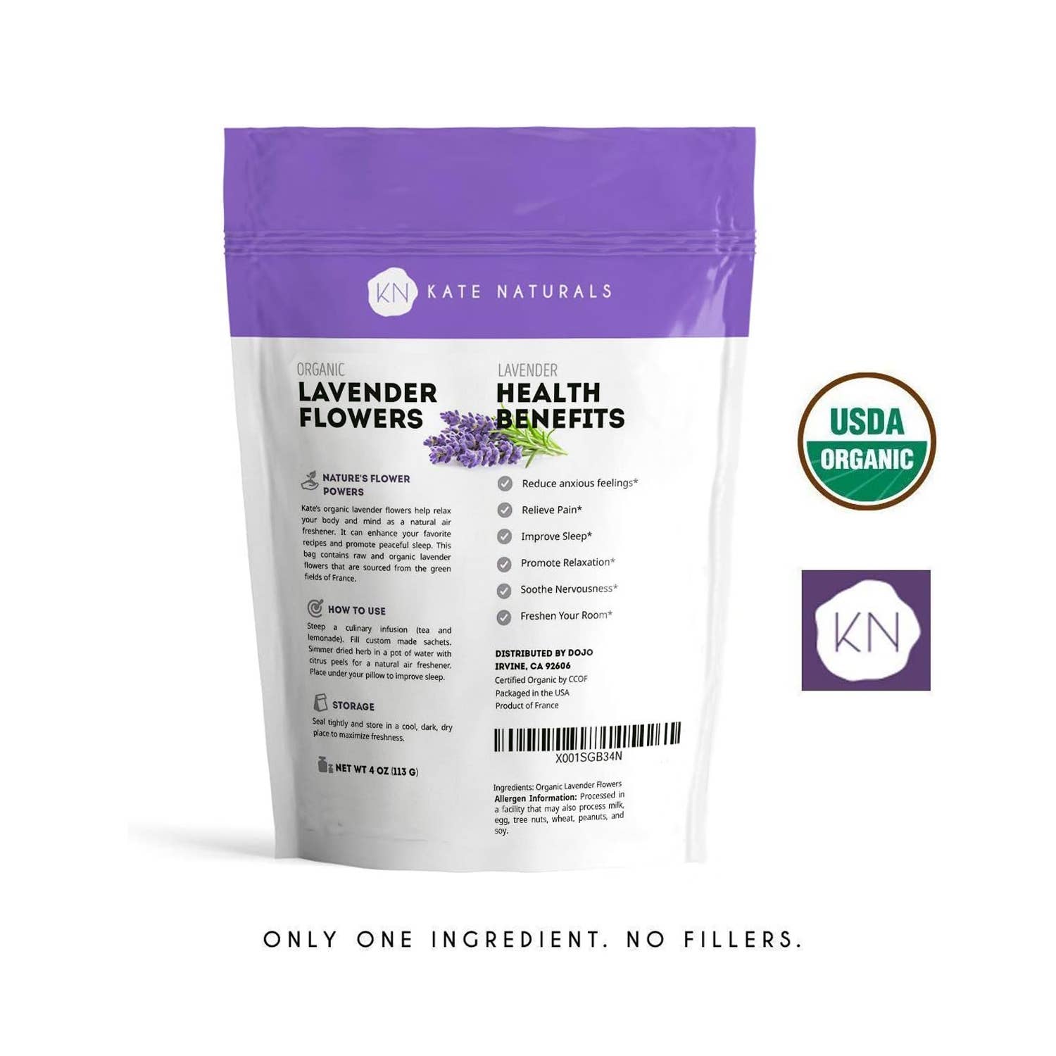 Kate Naturals - Wholesale Dried/Dehydrated Vegetables - Organic Dried Lavender Flowers6