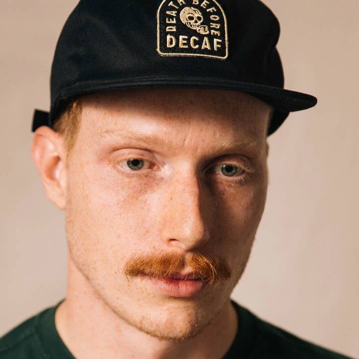 Pyknic - Wholesale Flat Brim Cap - Unisex - Death Before Decaf Hat7