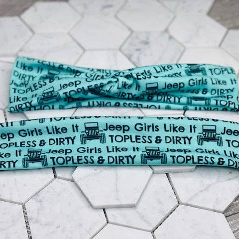 Topless & Dirty for wholesale by xoxoNickyBee Headbands