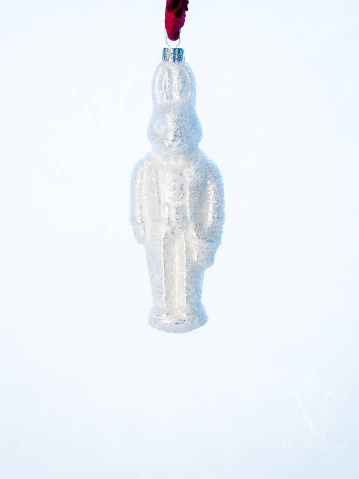 Rabbit Groom (Frosted) for wholesale by Vaillancourt Folk Art