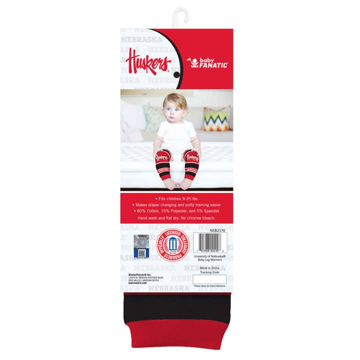 Masterpieces Puzzles - Wholesale Top & Leggings Set - Baby - Nebraska Cornhuskers Baby Leg Warmers