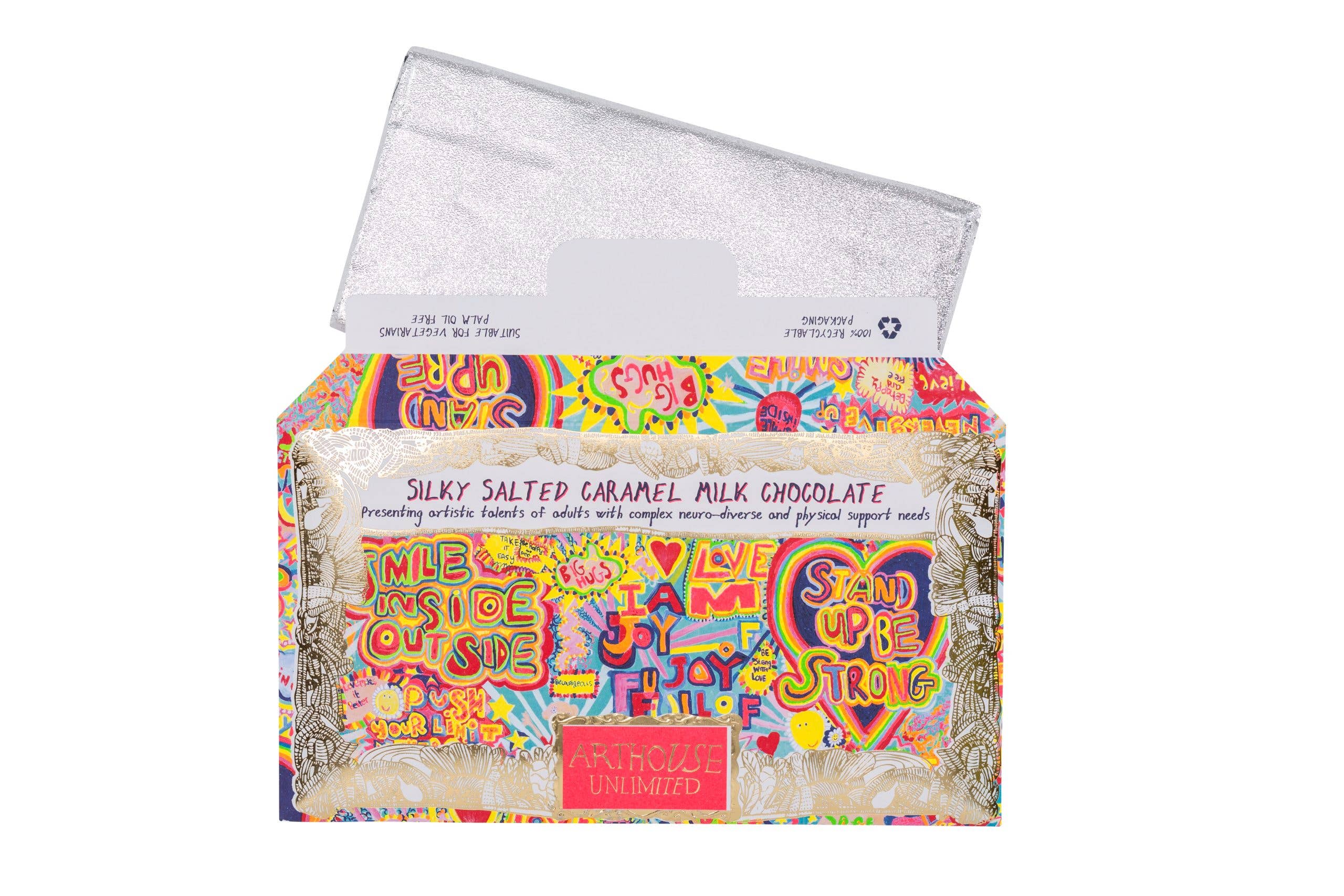 ARTHOUSE Unlimited - Wholesale Chocolate - Full of Joy, Silky Milk Salted Caramel Chocolate Bar5