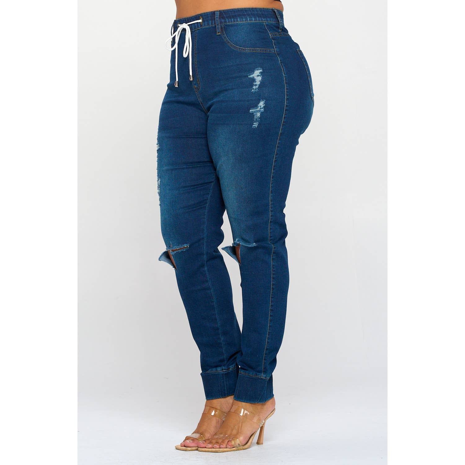 Blue Turtle - Vente Jean – femme - Jean de jogging taille haute Boundless Taille M DH2022X6