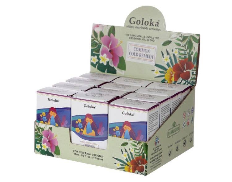 Crystal Magick Wholesale Ltd - Wholesale Essential Oil - Goloka Cold Remedy Essential Oil1