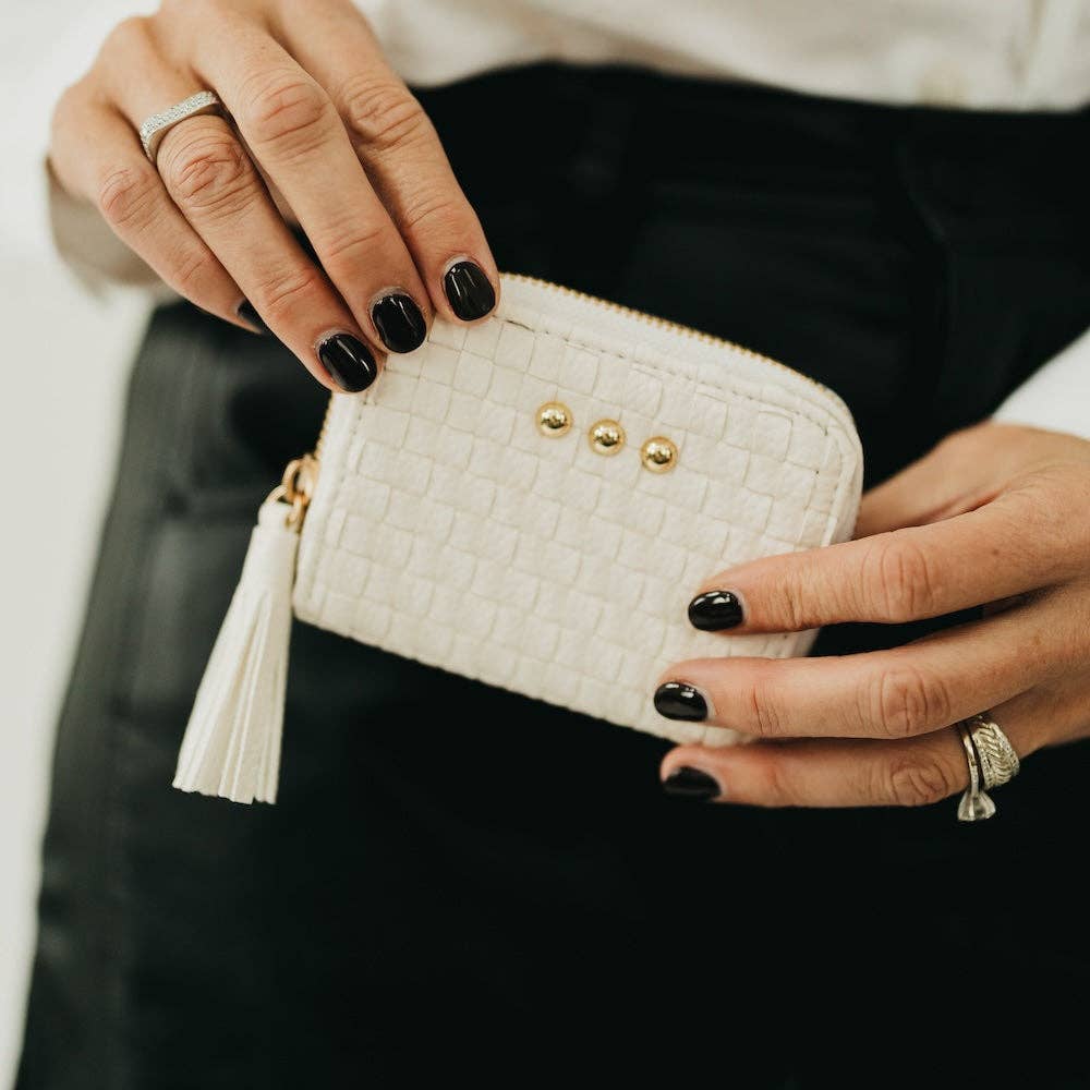 Pretty Simple - Vente Portefeuille – femme - Portefeuille Tissé Wynona en Gros9