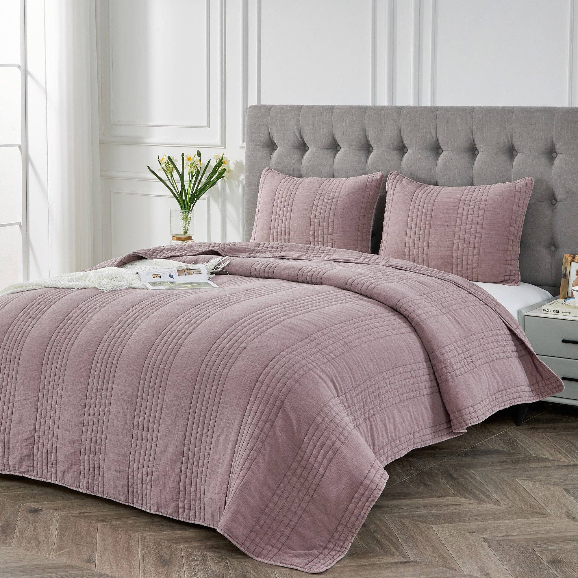 Mélange Home - Wholesale Quilt - Stonewashed Cotton Quilt Set41
