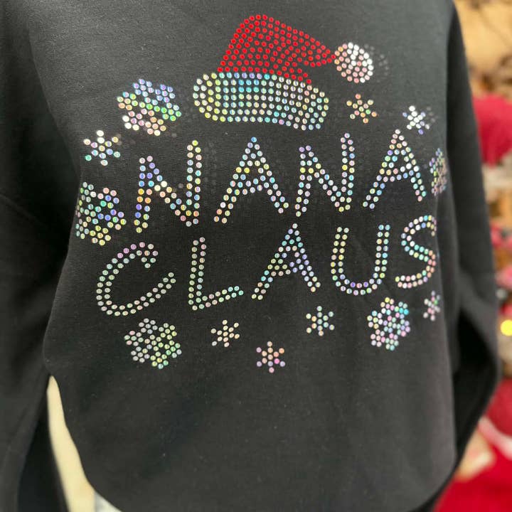 Nana Claus Spangle for wholesale by A&D Creations