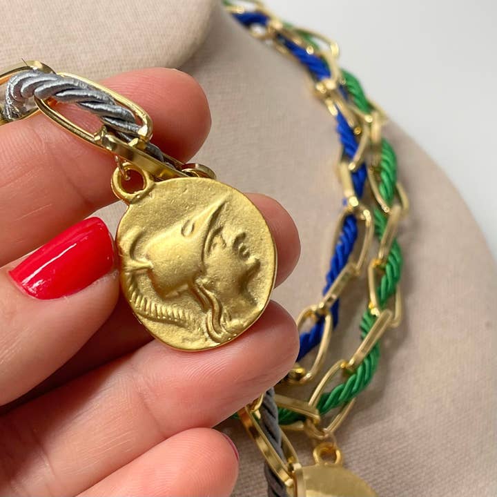 Mar&Ella - Wholesale Pendant/Charm Necklace - Athena Choker Necklace5