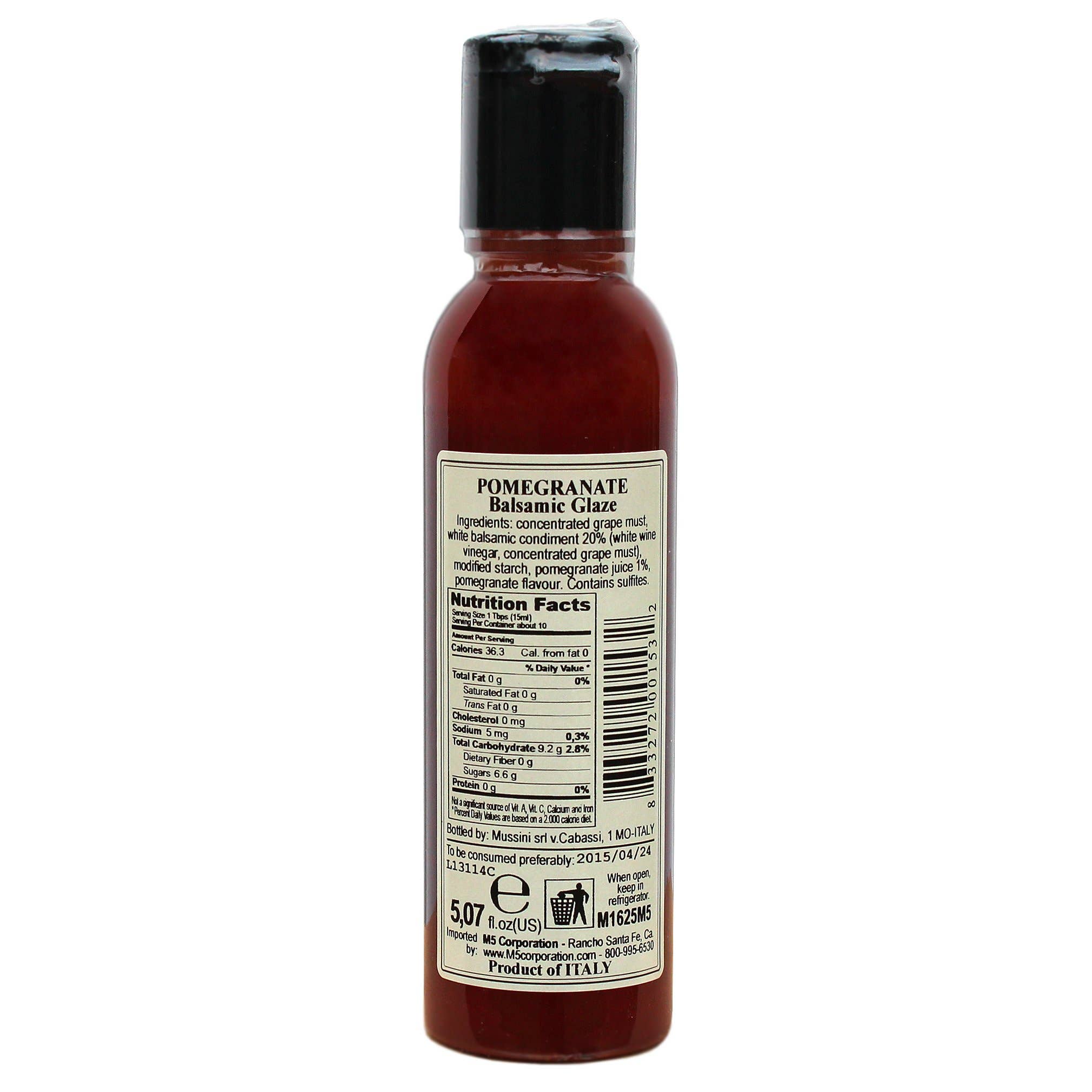 M5 Corporation - Wholesale Vinegar - Pomegranate Flavored Balsamic Glaze - 5.1oz (150ml)2