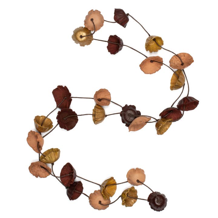 Suzie Blue Canada - Vente Collier de perles - Collier coupe long en cuir1