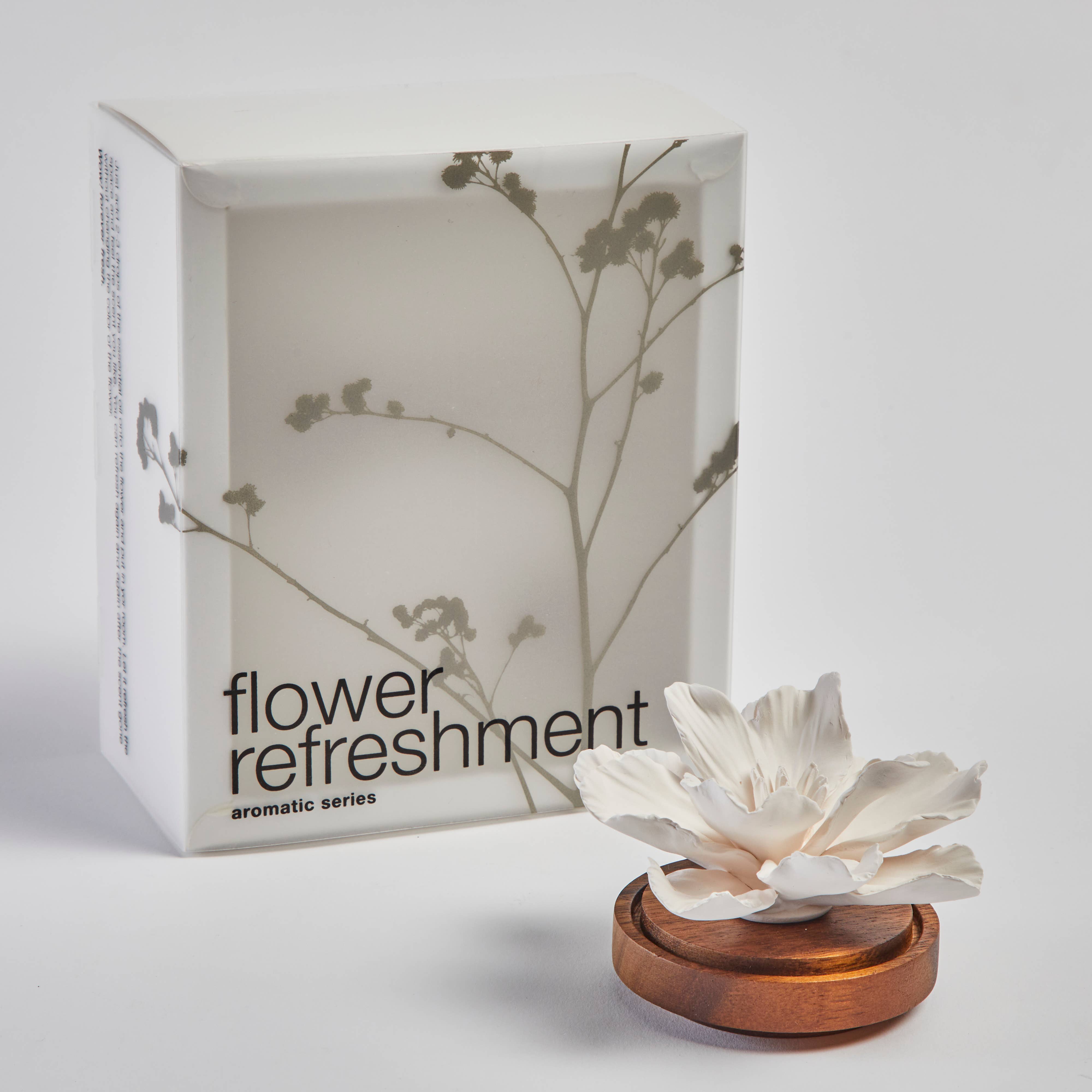 Anoq - Wholesale Reed Diffuser - Hibiscus Fragrance Diffuser - Porcelain Room Diffuser1