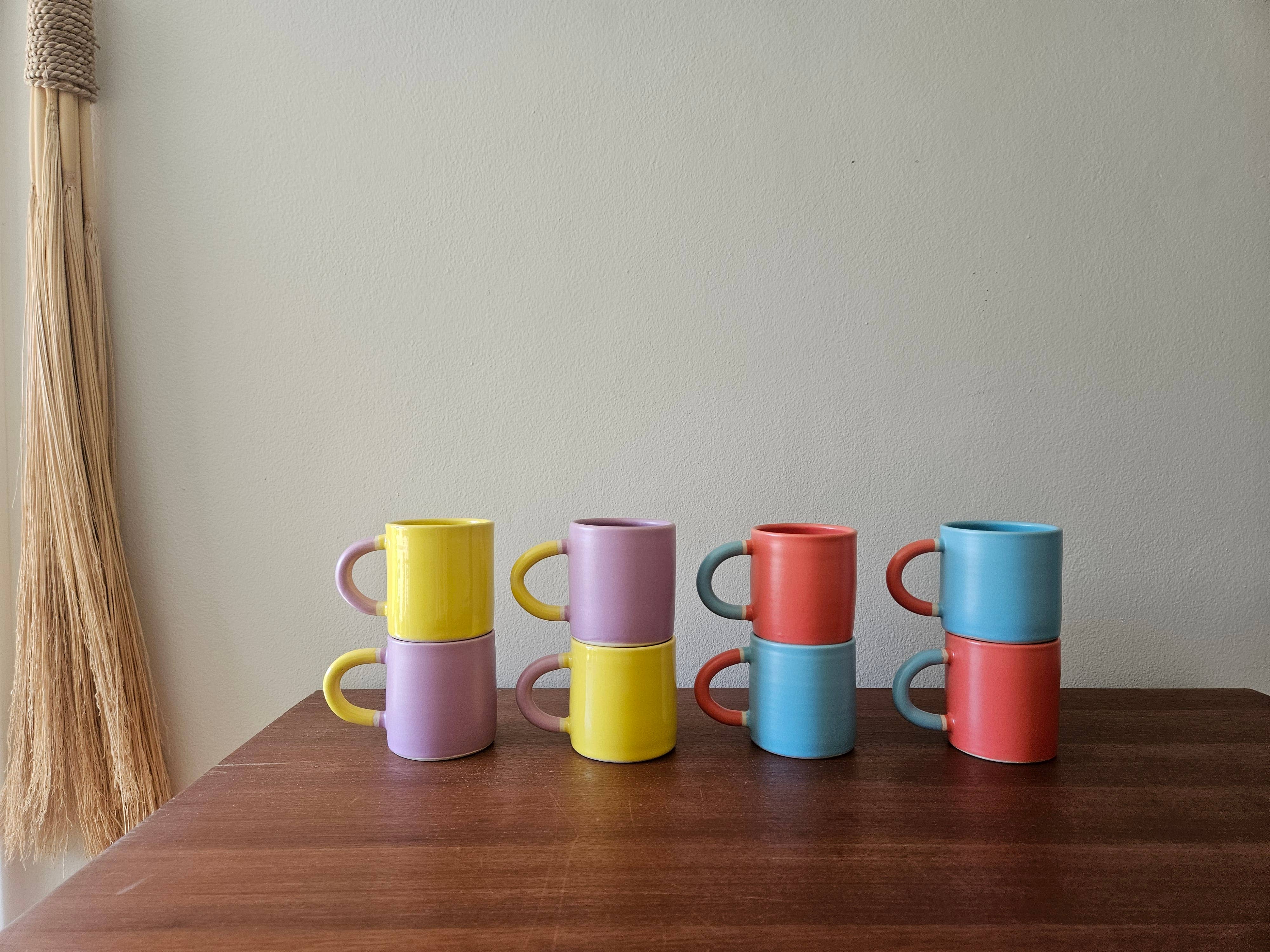 Bad Dogs Studio - Wholesale Coffee Mug - Classic Mug (Two-Toned) • Handmade Colorful Ceramic4