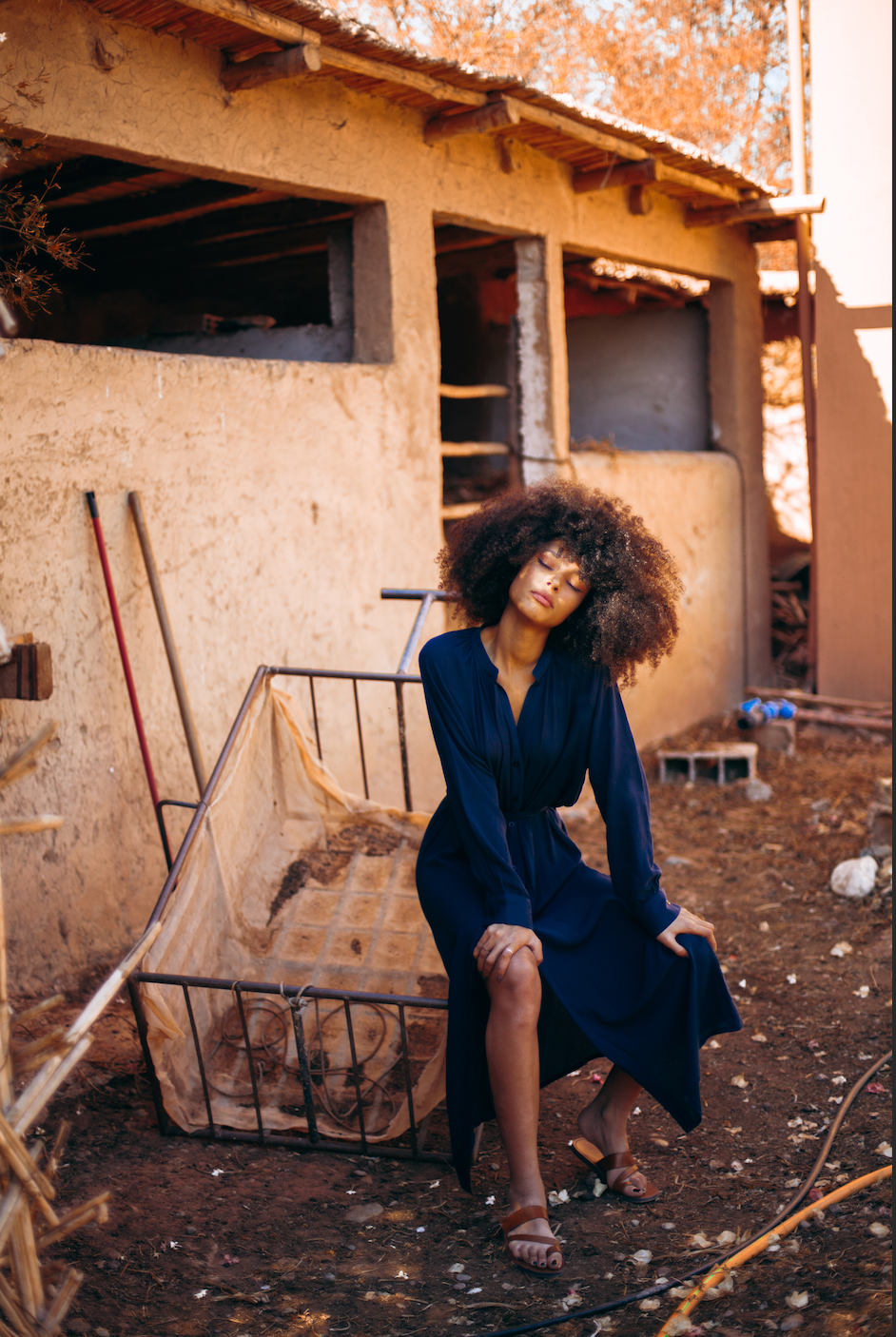 Lacerf - Vente Robe – femme - Cheerful Night Long Dress Handmade And Tailor-Made Creations8