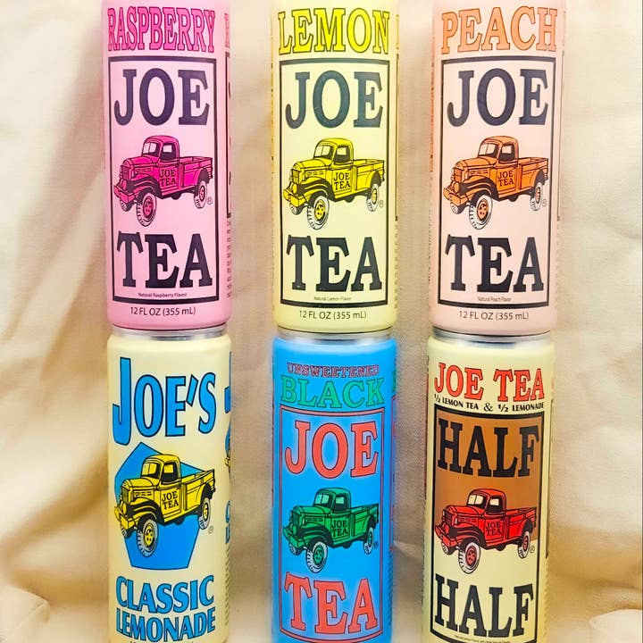 Joe Tea & Joe Chips - Wholesale Iced Tea - (Cane Sugar & Unsweet) 6-Flavor Tea & Lemonade Pack –72 Cans
