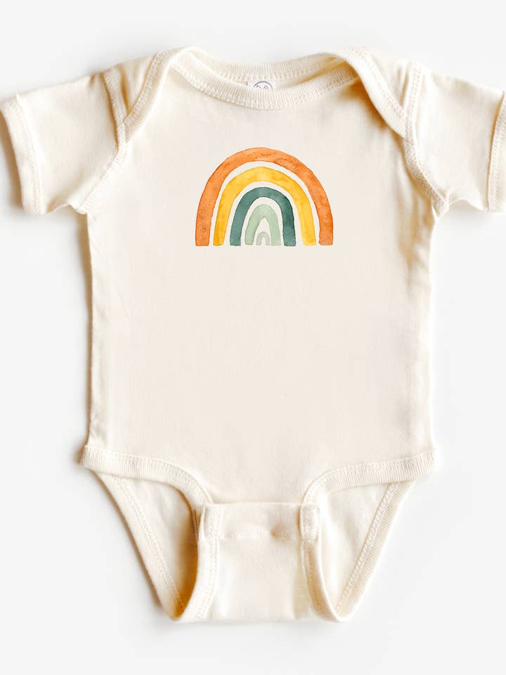 WLDFLWR Studio - Wholesale Bodysuit (Non-Footed) - Baby - Rainbow Onesie® – Personalized Rainbow Baby Onesie®