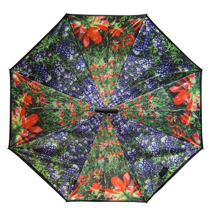 Calla Products - Wholesale Umbrella - Unisex - Inverted Umbrella -- Florals