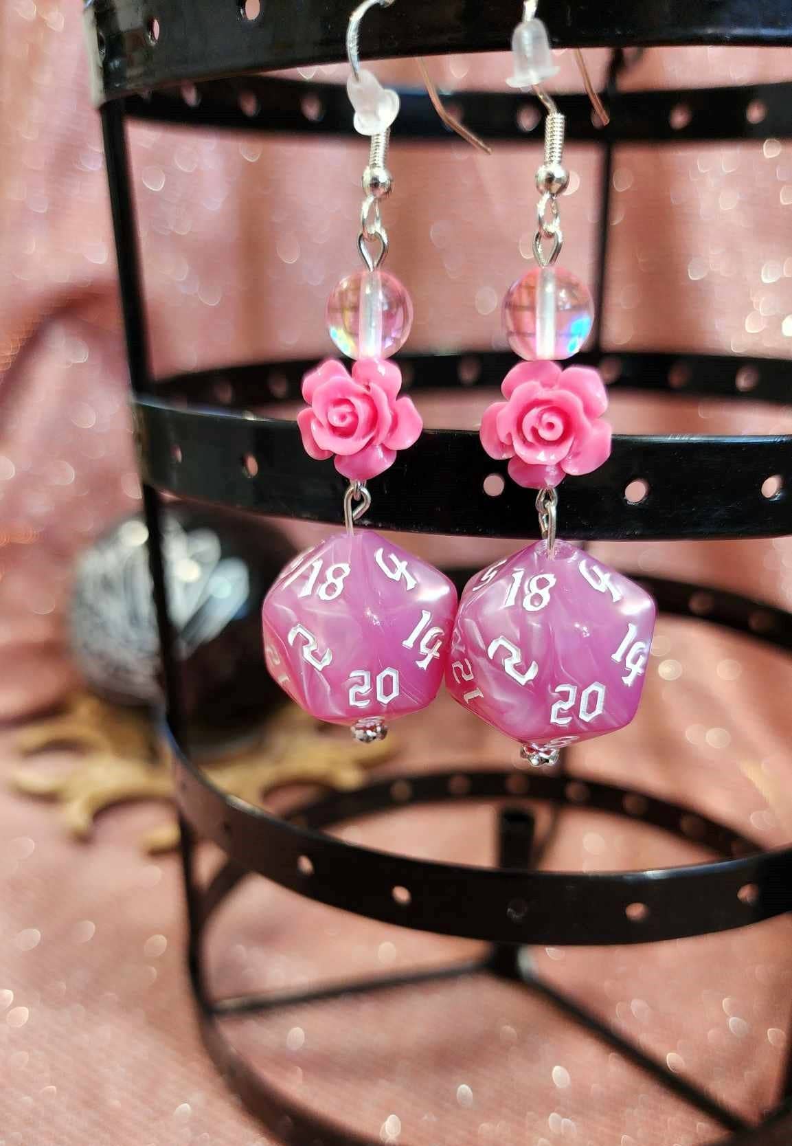 Melody's Menageries (Critical Crystals) - Wholesale Jewelry Set - Dice earring wholesale box15