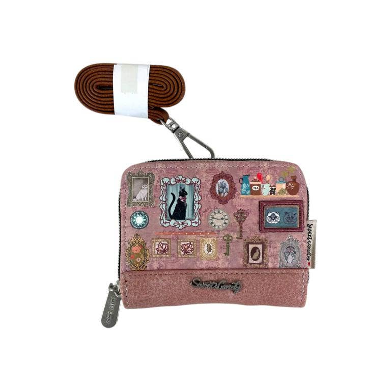 Chenson & Gorett - Wholesale Coin Purse - Women's - Sweet Candy Wallet with Cat Design and Long Handle B2B Sale2