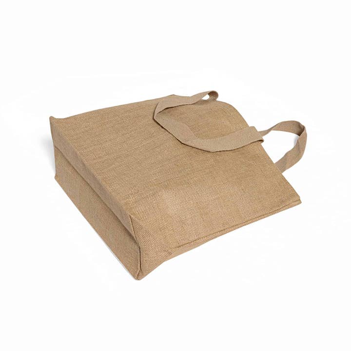 Natural TBF Large Versatile Jute Tote - TJ895 for wholesale on Faire4