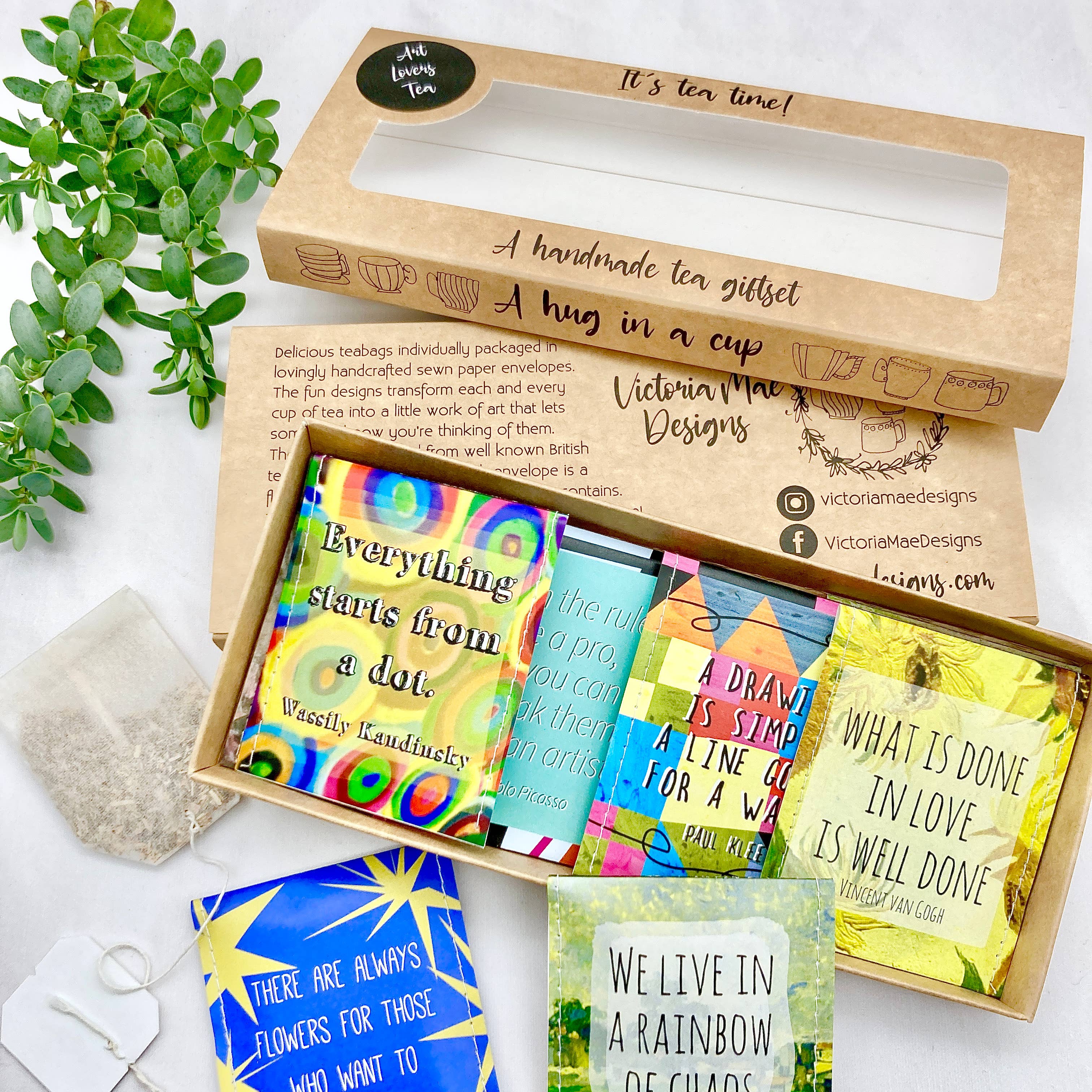 Victoria Mae Designs - Wholesale Tea Bags - Art Lovers Tea Gift1