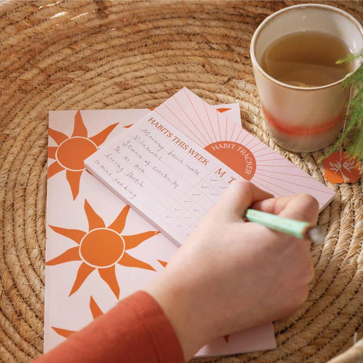 Good Tuesday (Once Upon a Tuesday) - Wholesale Planner - Weekly Habit Tracker Pad | Sun Ray | A62