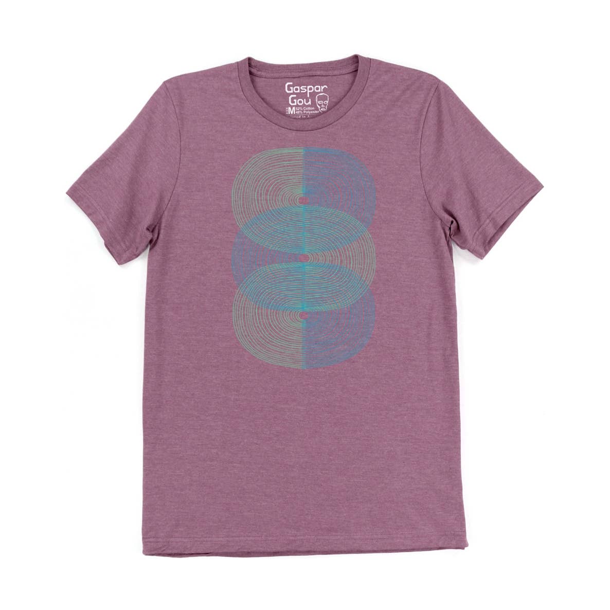 Gaspar Gou - Wholesale Screen Printed T-Shirt - Men's - Double S Curve Charlie Tee1