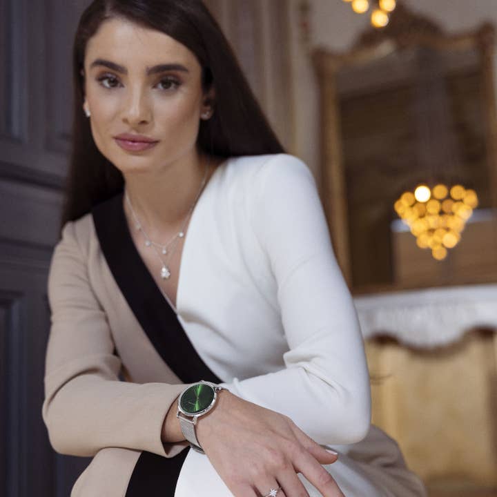 Luxenter – wholesale Armbandsur - Dam – Luxenter klocka Uzrai med rodiumfinish1