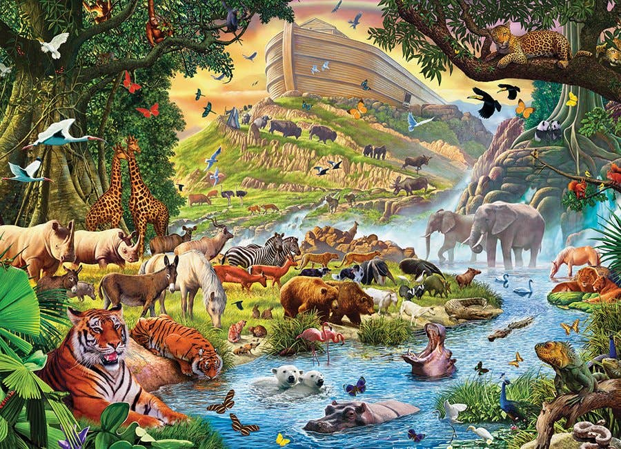 Eurographics Puzzles USA - Wholesale Puzzle - Adult - Noah's Ark Before the Rain1