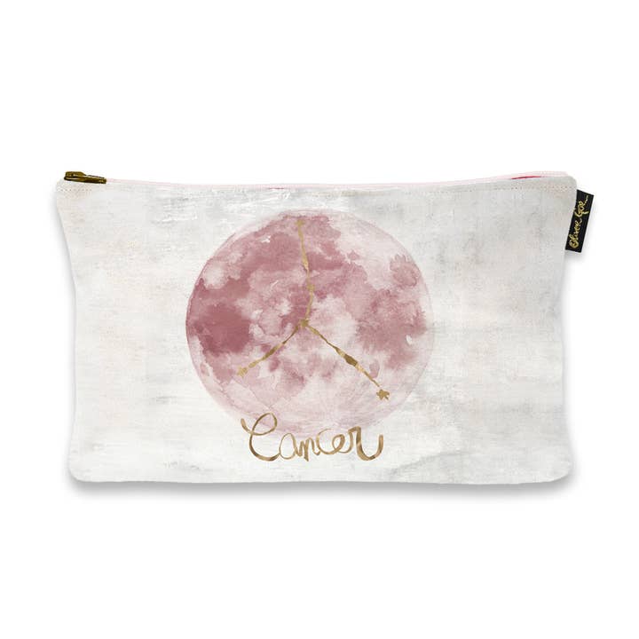 Bolsa Oliver Gal Cancer Constellation Rosa Art (Tamanho 9x6) por atacado de The Oliver Gal Artist