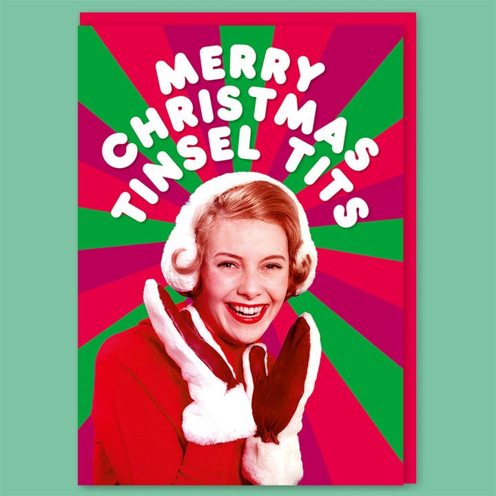 God Jul glittertuttar Vykort för wholesale av Dean Morris Cards