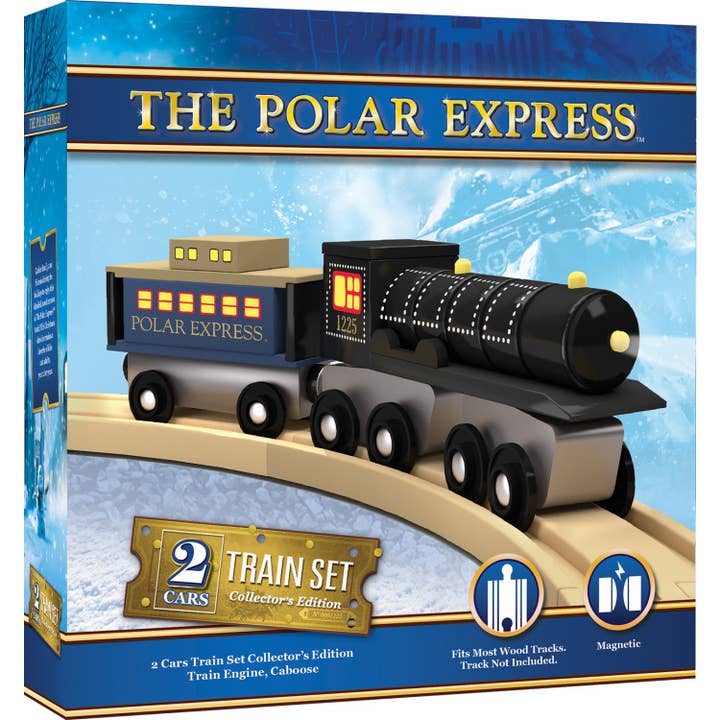 Masterpieces Puzzles - Wholesale Toy Set - Kids - The Polar Express - 2-Piece Toy Train Set