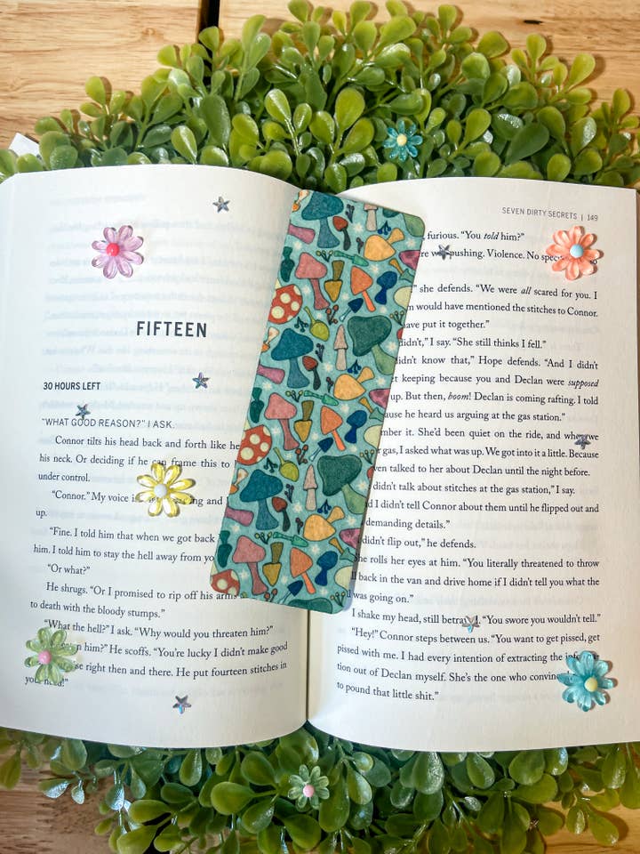 Champignon Mønster Bogmærke for engroshandel hos Sharp Thoughtlings