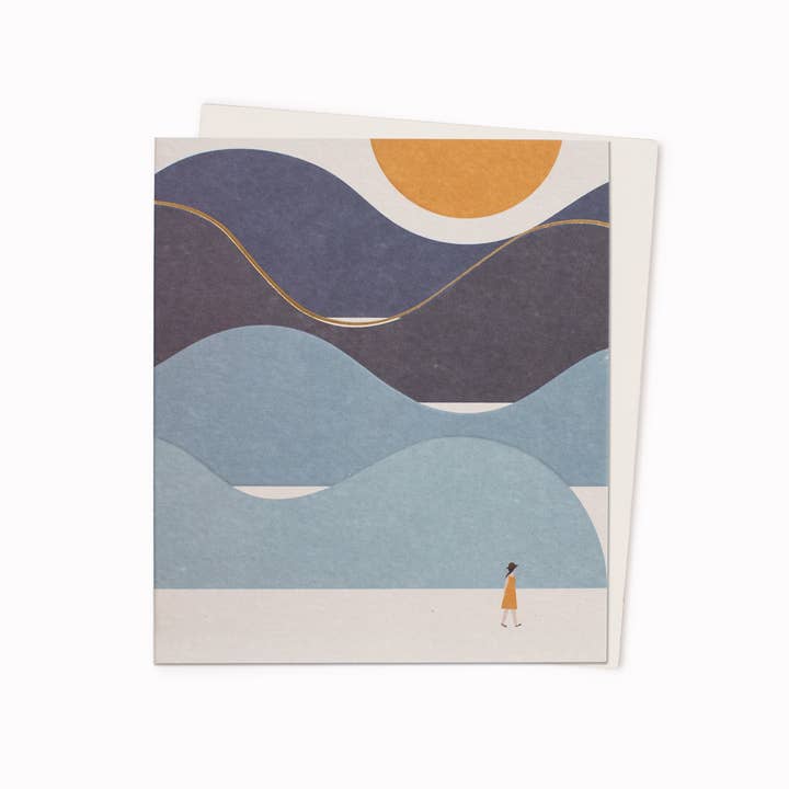 USTUDIO Design – wholesale Everyday greeting card – Last Days Of Summer | Art Card | Blanca Gomez