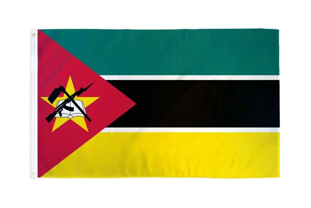 Flags Importer - Wholesale Flag - Mozambique Flag 3x5ft Poly0
