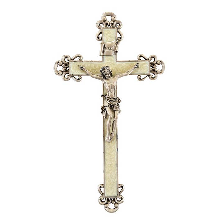 10" White Pearlized Epoxy for wholesale by Christian Brands Catholic